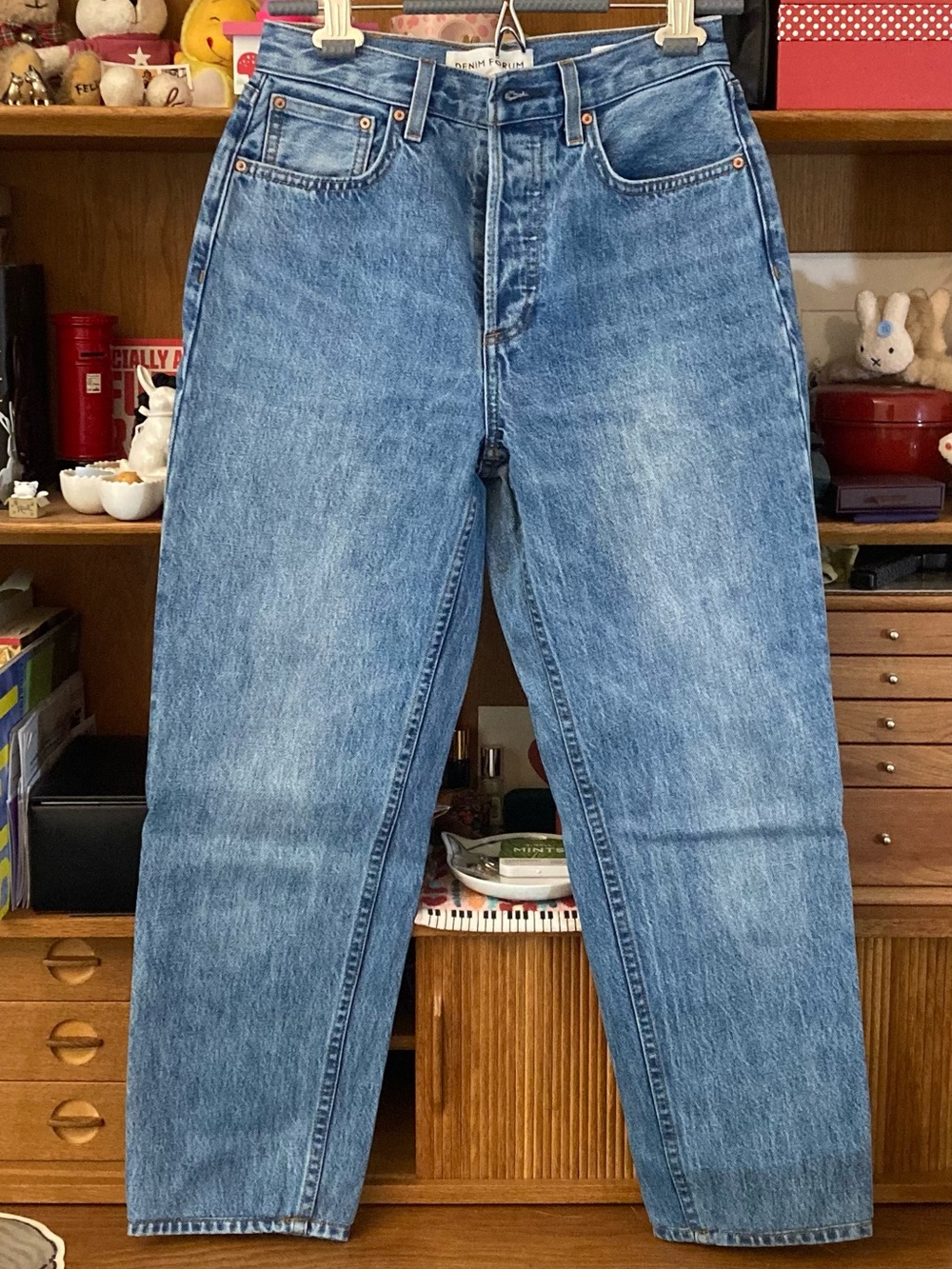 Denim Forum 90s high rise loose